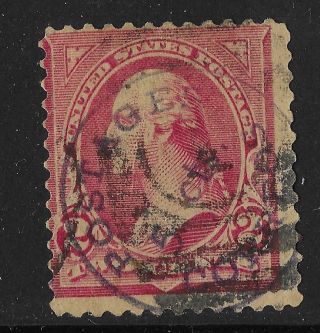 Puerto Rico 1898 Ovpt " 5 Cts Correos " On Sc 267 Rare,  Cert