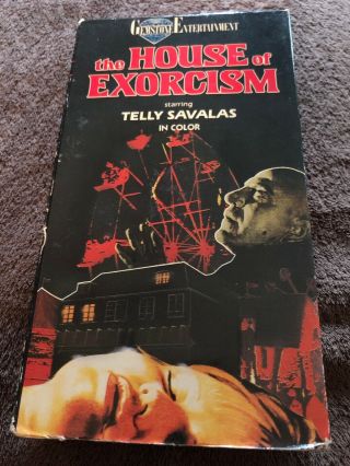 The House Of Exorcism (vhs 1975) Rare Horror Cult Classic