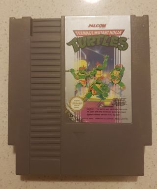 Teenage Mutant Ninja Turtles Tmnt Nes Snes Nintendo Rare Game Nes Hes
