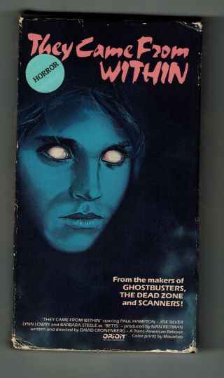 They Came From Within Vhs,  Rare Horror