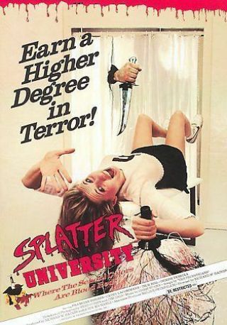 Splatter University - Dvd - Cool Rare Sexy Slasher 1984 Horror