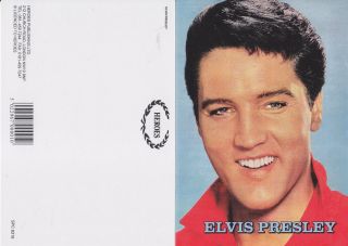 Elvis Presley 4 Postcards Mega Rare Uk Edition In