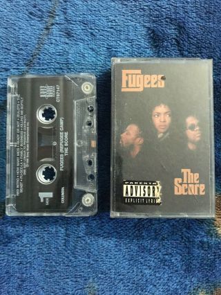 Fugees The Score Cassette Tape 1990s Rap Hip Hop Rare Oop Lauryn Hill Wyclef