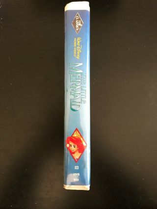 The Little Mermaid (VHS,  1990) Rare 