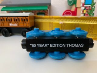 EXTREMELY RARE Thomas & Friends Wooden Railway 60th Anniversary Set Complete 5