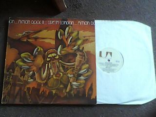 Amon Duul Ii Live In London Rare Orig 1973 Uk Lp Usp 102 Krautrock Prog Psych Ex