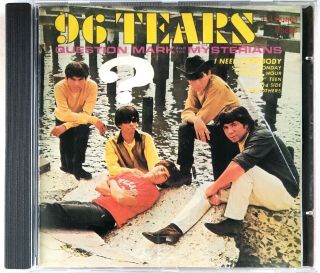 ? Question Mark And The Mysterians 96 Tears Rare Cd With 4 Bonus Tracks 16 Total