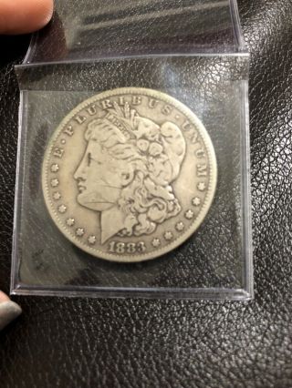 1883 - Cc Morgan Silver Dollar Coin Rare Date