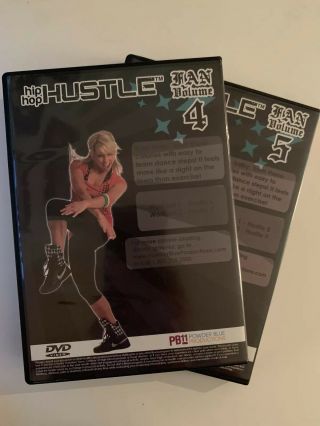 Rare Chalene johnson hip hop hustle Workout DVD Dance Volume 4 - 5 Fan Edition 3
