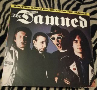 The Damned The Best Of 12 " Vinyl Lp,  Inner Rare Punk 1981