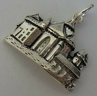 Rare Vintage Solid Silver Chateau De Chillon Charm