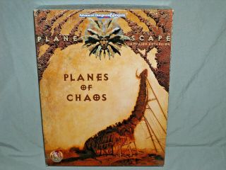 Ad&d 2nd Ed Planescape Boxed Set - Planes Of Chaos (rare - And Exc, )