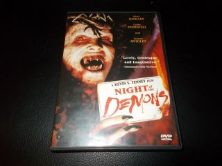 Night Of The Demons Dvd : Horror,  Rare,  1987