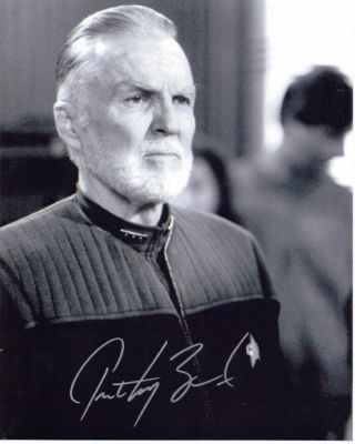 Anthony Zerbe Star Trek Actor Rare Signed 8x10 Star Trek Photo With