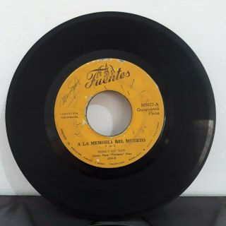 Fruko Y Sus Tesos A La Memoria Del Muerto/la Fruta Bomba Rare 45rpm Records