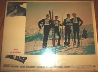 Downhill Racer 1969 Orig 11x14 Lobby Card Robert Redford Gene Hackman Rare 5