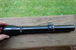 Weaver Scope K2.  5 60 - B Fits Winchester 70 Remington 700 Rare Post Reticle 4