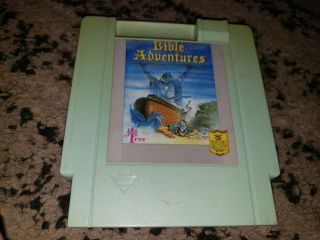 Bible Adventures - Rare Nes Nintendo Game Blue Version