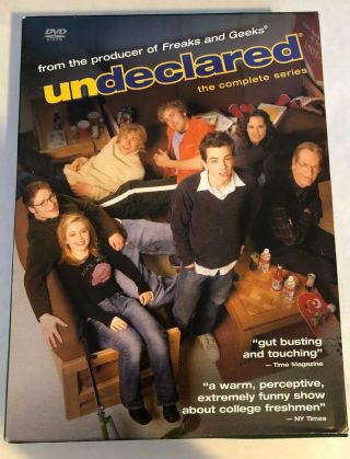 Undeclared (judd Apatow,  Seth Rogen) Complete Series 4 - Dvd Set Rare Shout Factory