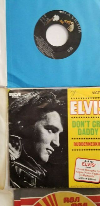 89 ELVIS PRESLEY RARE 45 RPM RECORDS PICTURE SLEEVES IMPORTS EP ' S CLASSIC HITS 2