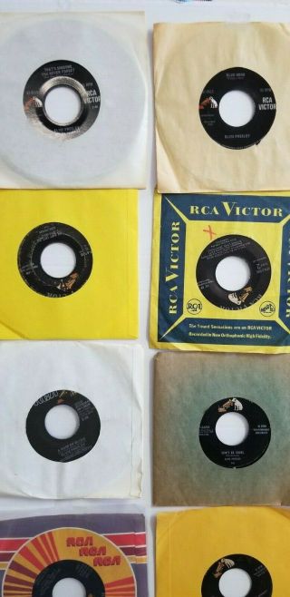 89 ELVIS PRESLEY RARE 45 RPM RECORDS PICTURE SLEEVES IMPORTS EP ' S CLASSIC HITS 6