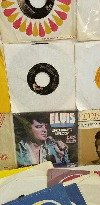 89 ELVIS PRESLEY RARE 45 RPM RECORDS PICTURE SLEEVES IMPORTS EP ' S CLASSIC HITS 8