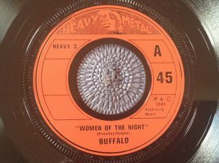 Buffalo - Women Of The Night Rare Uk 1981 / Wave Of British Heavy Metal
