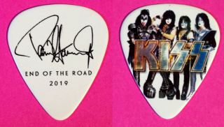 Rare Kiss Paul Stanley Guitar Pick End Of The Road Tour 2019 (2 Of 2)