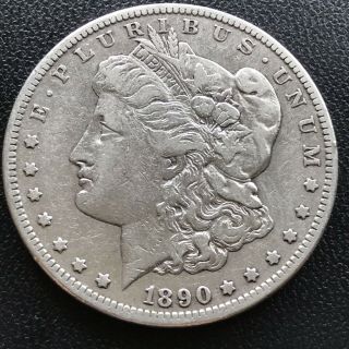 1890 Cc Morgan Dollar Carson City Rare Better Grade Xf 16642