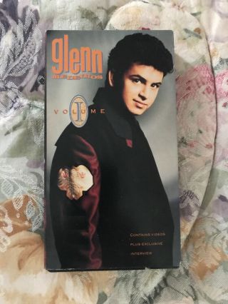 Glenn Medeiros Volume I Rare Vintage 90s Vhs Mca Music Video