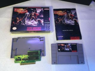 Knights Of The Round Snes With Instructions And Case Authentic Rare Nintendo
