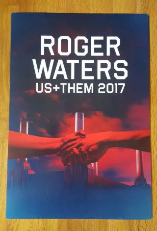 Roger Waters Us & Them Vip 4 - Poster Set 2017.  Rare Find
