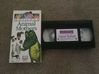 Animals Vhs Animal Mothers,  Rare - Vintage - Collectible