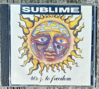 Sublime - 40oz.  To Freedom - Skunk Records 1992 Cd W/ Get Out Rare