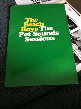 The Beach Boys The Pet Sounds Sessions Us Promo Media Press Pack 1997 Rare