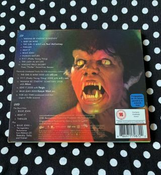 Michael Jackson - Thriller Rare 25th Anniversary Special Edition CD/DVD Album 3