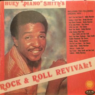 Huey “piano” Smith Rock & Roll Revival Lp Ace 2021 Rare Shrinkwrap