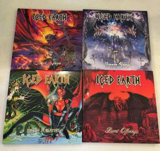 ICED EARTH - SLAVE TO THE DARK (VERY RARE 14XCD,  DVD OOP METAL 3234/5000) 4