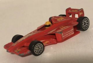2003 Rare Red F1 Hot Wheels Mcdonalds Mattel Diecast Model Vintage Collectable