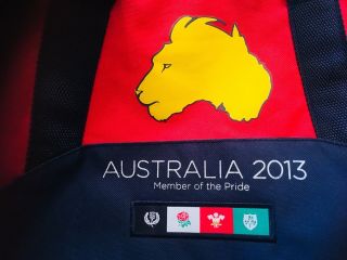 Rare British Lions Member Of The Pride Australia 2013 Travel Bag