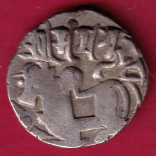 Afghanistan - Horse Man & Bull - Samant Dewa - Hindu Shahi - Rare Silver Coin I31