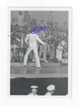 Elvis Presley Kodak Concert Photo - 1973 Eagle Suit - Jim Curtin Rare