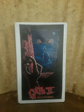 The Gate 2 Return To The Nightmare Vhs Rare