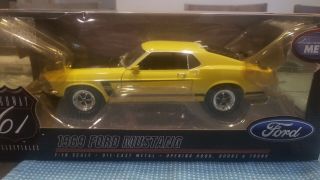 Highway 61 1969 Boss 302 Mustang Yellow Rare