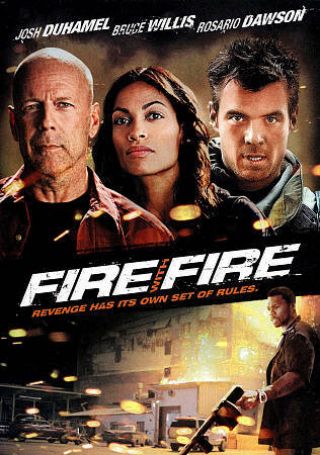 Fire With Fire (dvd,  2012) Bruce Willis Oop Rare W/ Slipcover & Insert