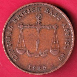 British East Africa - 1888 - Mombasa 1306 - Rare Coin Bm10