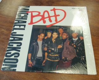 Michael Jackson - Bad 12 " Vinyl Lp Maxi Single 1987 Rare Out Of Print 5 Mixes
