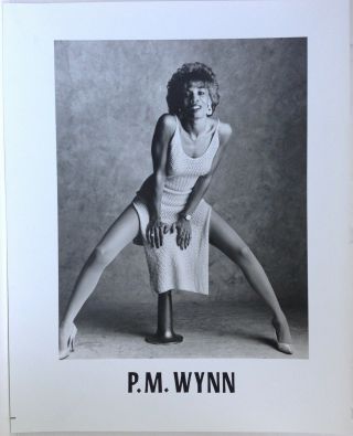 P.  M.  Wynn (a Modern Soul/boogie Artists) Rare 1987 Promo Photo