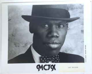 Mcjx 1990 Rare Press Release Photo For “black In Time "