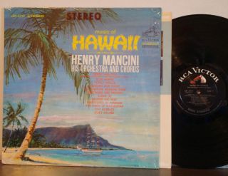 Henry Mancini Orch Music Of Hawaii Rare 1966 Dg Rca/victor Stereo Lp Shrink Wrap